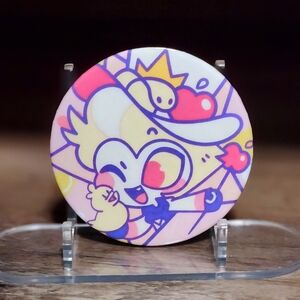Lucifer Button - Hazbin Hotel